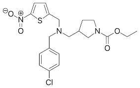 Estrutura química SR9009-estenabólica